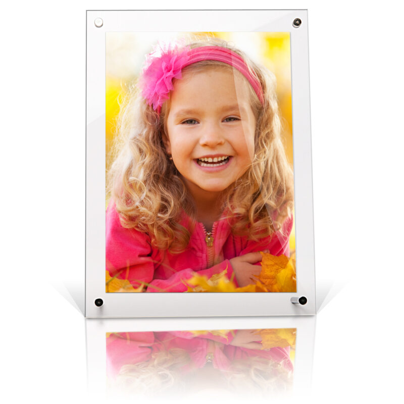 8x6 Acrylic Desktop Frame Get Acrylic Photo Frames