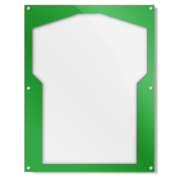 Green Border Shirt Frame