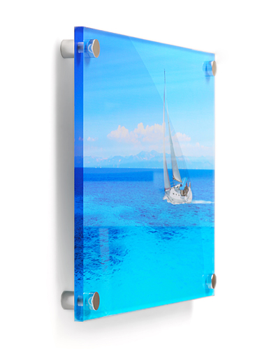 contemporary printed acrylic wall frame