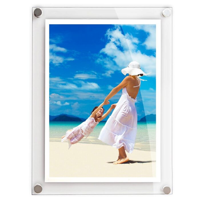 A5 acrylic photo frame