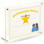 Certificate frames for the desktop